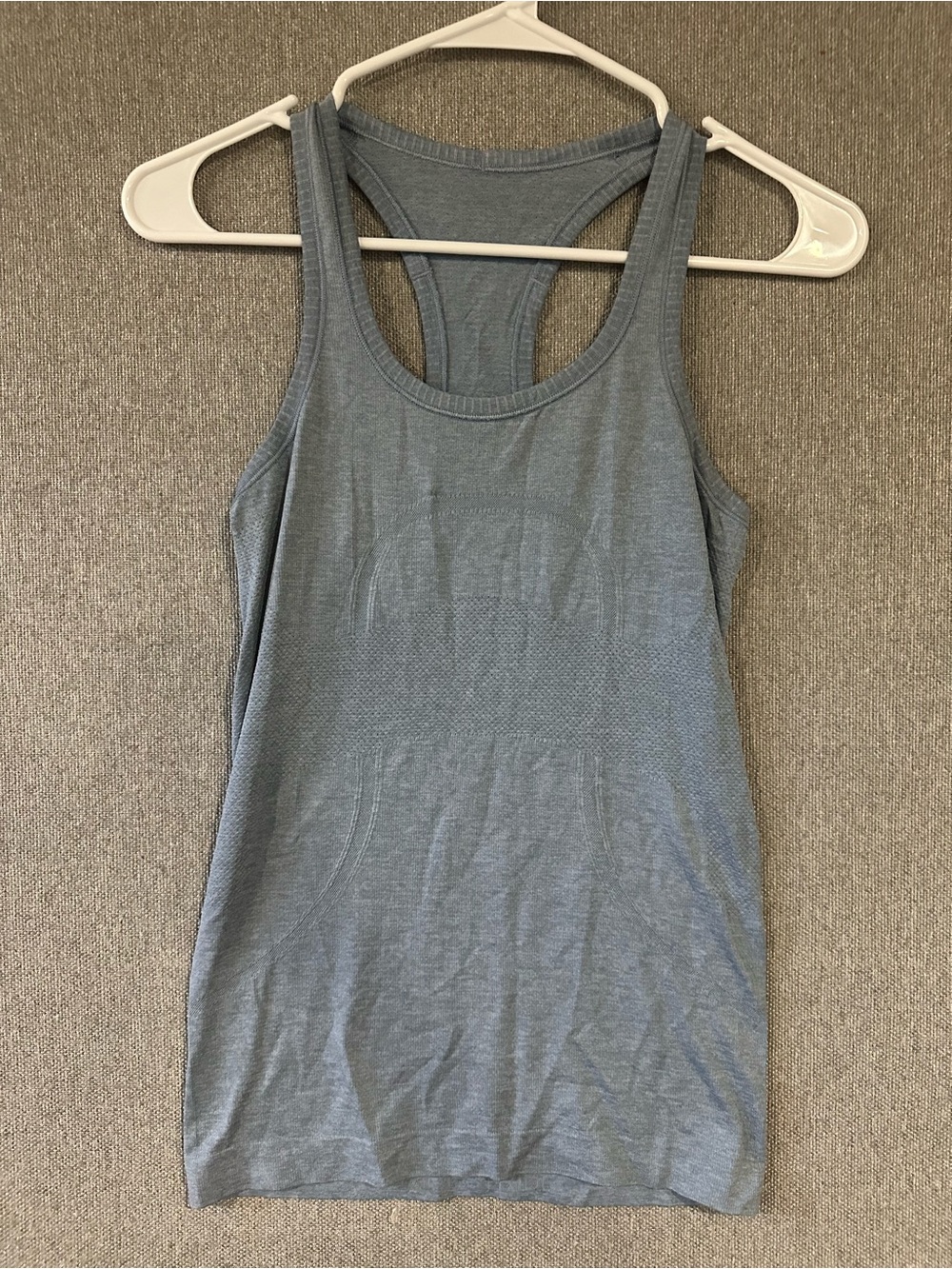 lululemon athletica Steel Blue Racerback Tank
